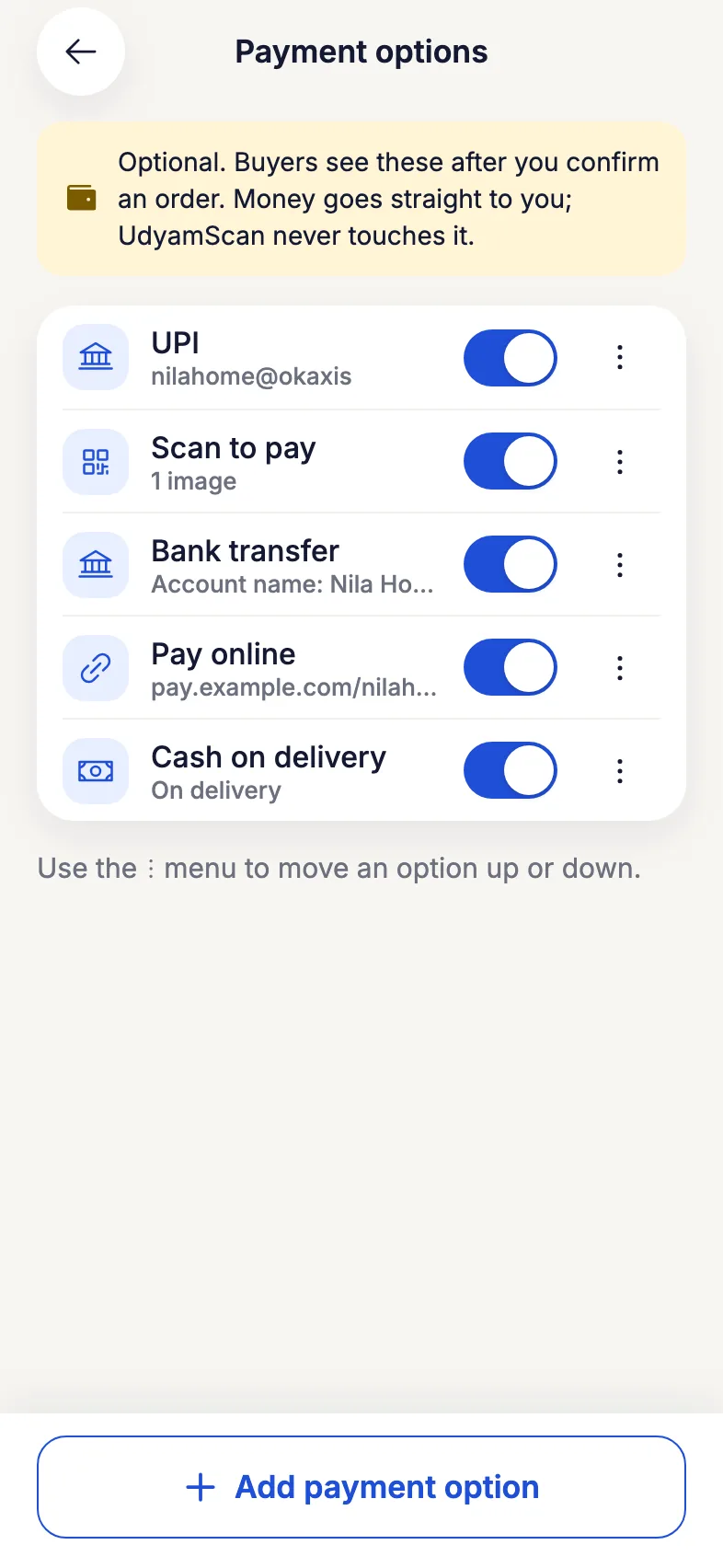 Get paid directly